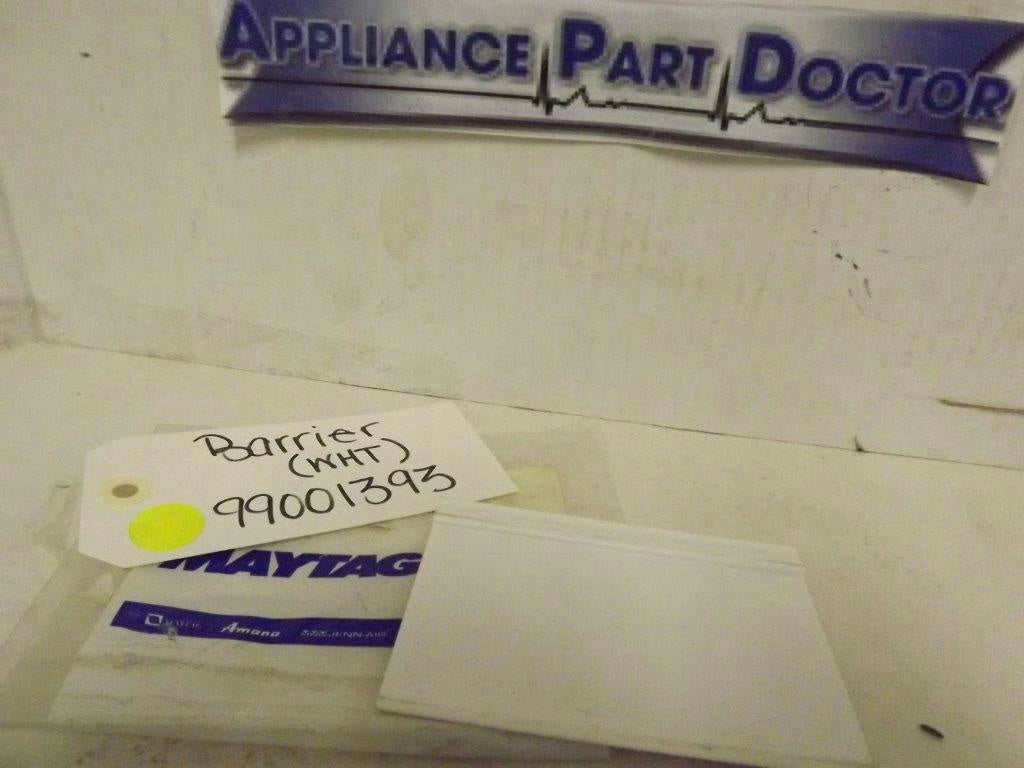 MAYTAG WHIRLPOOL DISHWASHER 99001393 BARRIER (WHT) NEW MAYTAG WHIRLPOOL DISHWASHER 99001393 BARRIER (WHT) NEW
